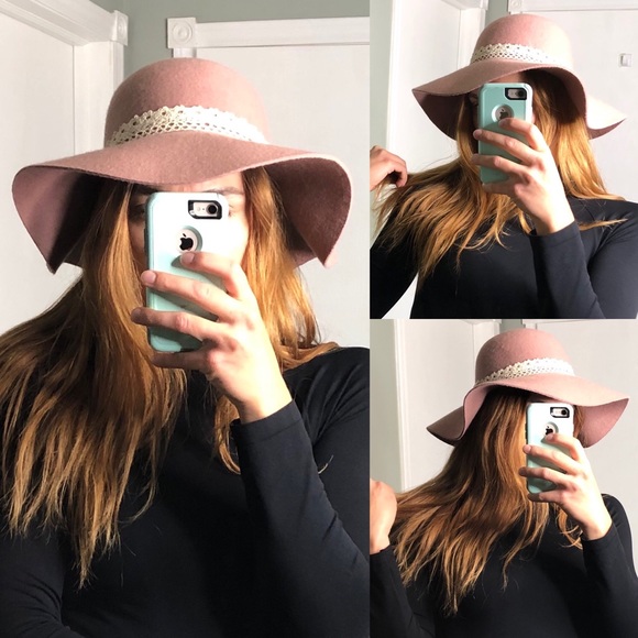 Pink wool hat - Picture 1 of 2